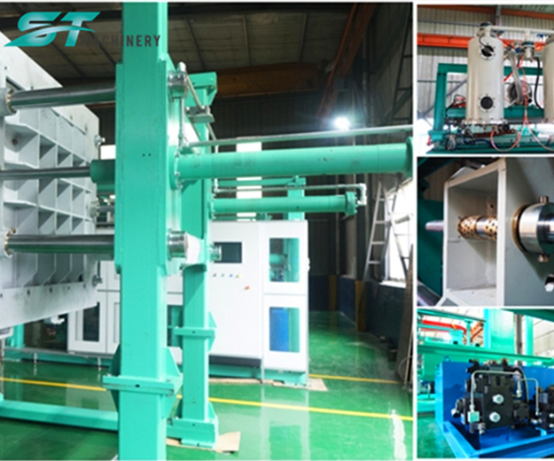 Epp cup shape moulding machine