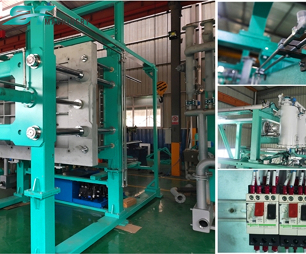 Automatic Eps Icf Insulated Concrete Forms Shape Moulding Machine With Vacuum