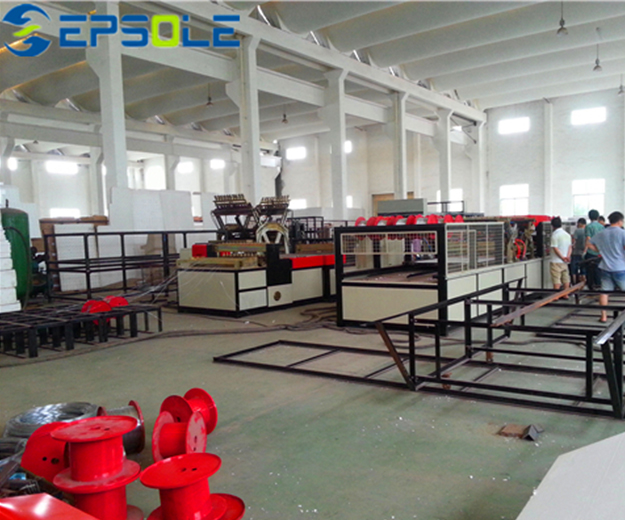 Semi Auto Steel Mesh Panel Machine