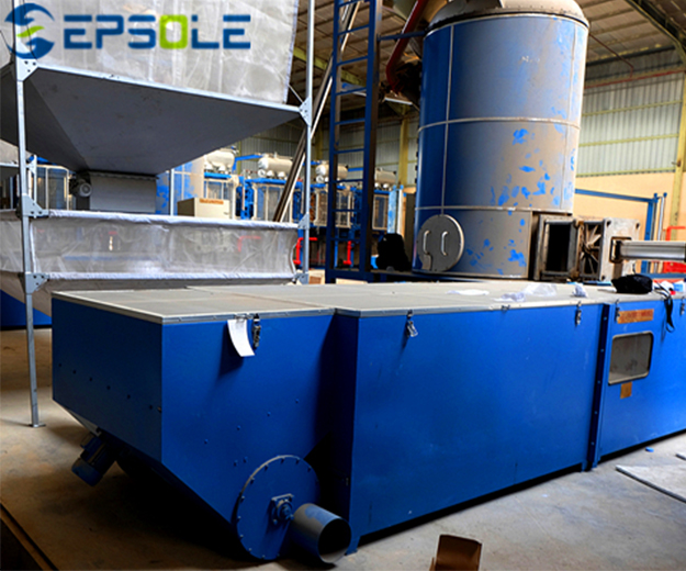 Continuous Pre-expander Machine for EPS Foam