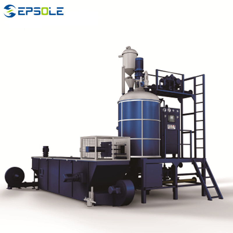 eps pre expander expanded polystyrene foam machine