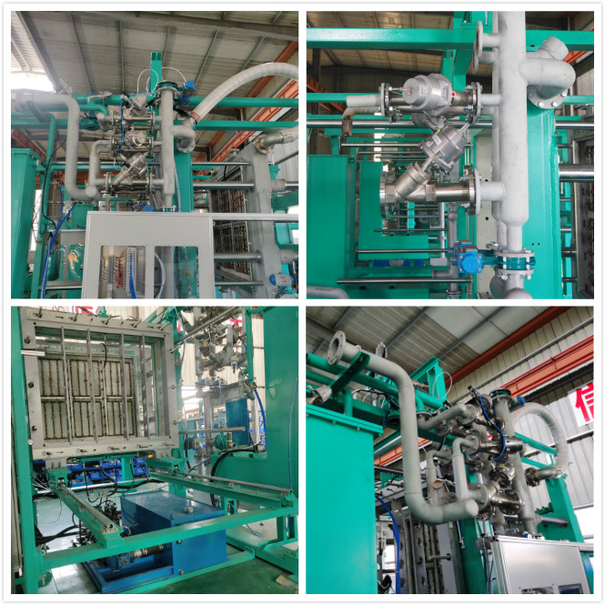 Automatic Energy Efficient Package Shape Moulding Machine Equipment