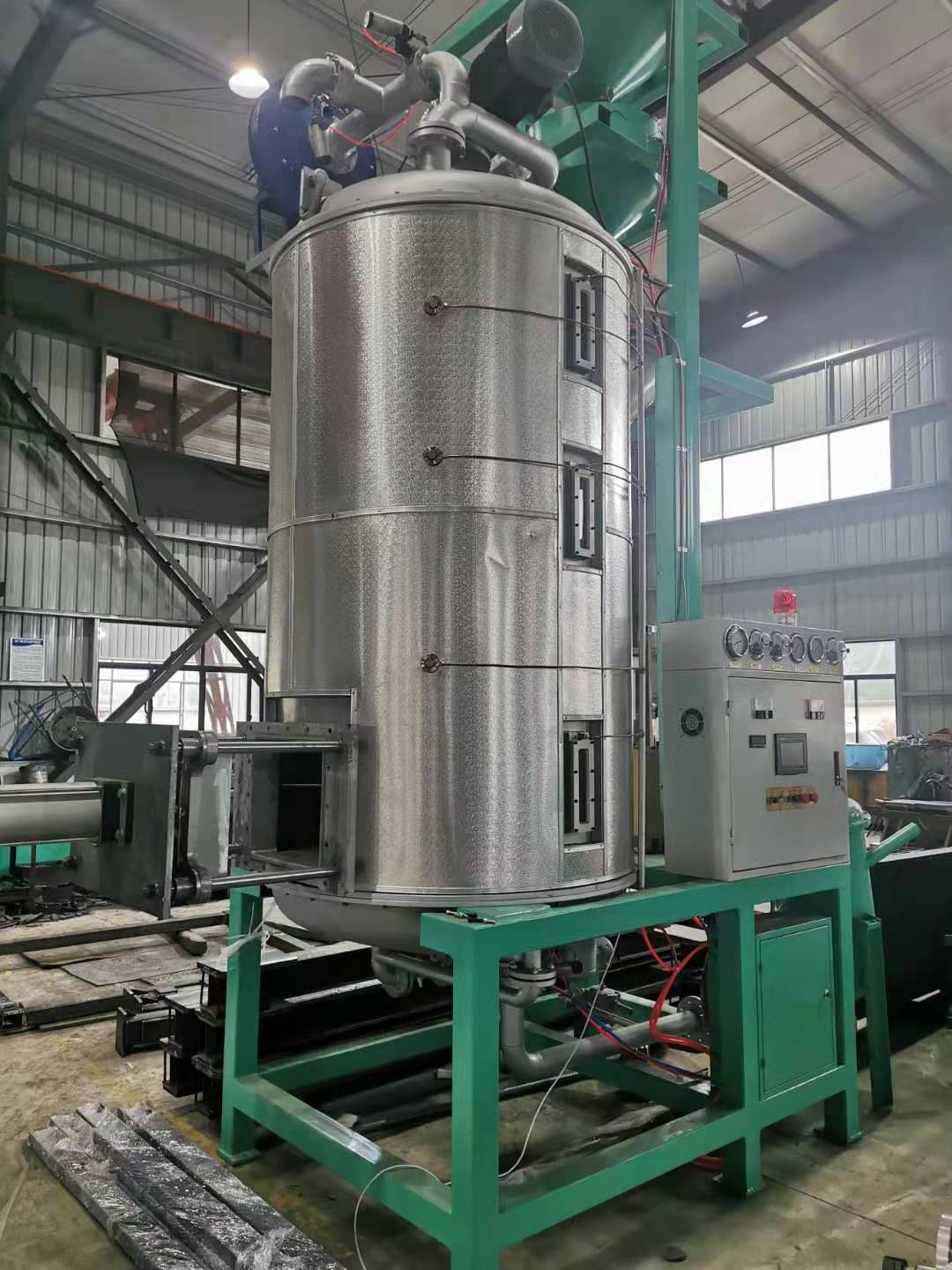 Foaming Machinery Polystyrene Pre-expander Raw Material Beads Filling Equipment For Expansion