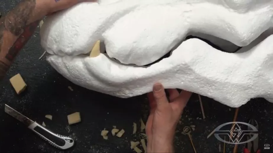 EPS On TEPS On The Mouth: How To Sculpt Prop Teeth With EPS
