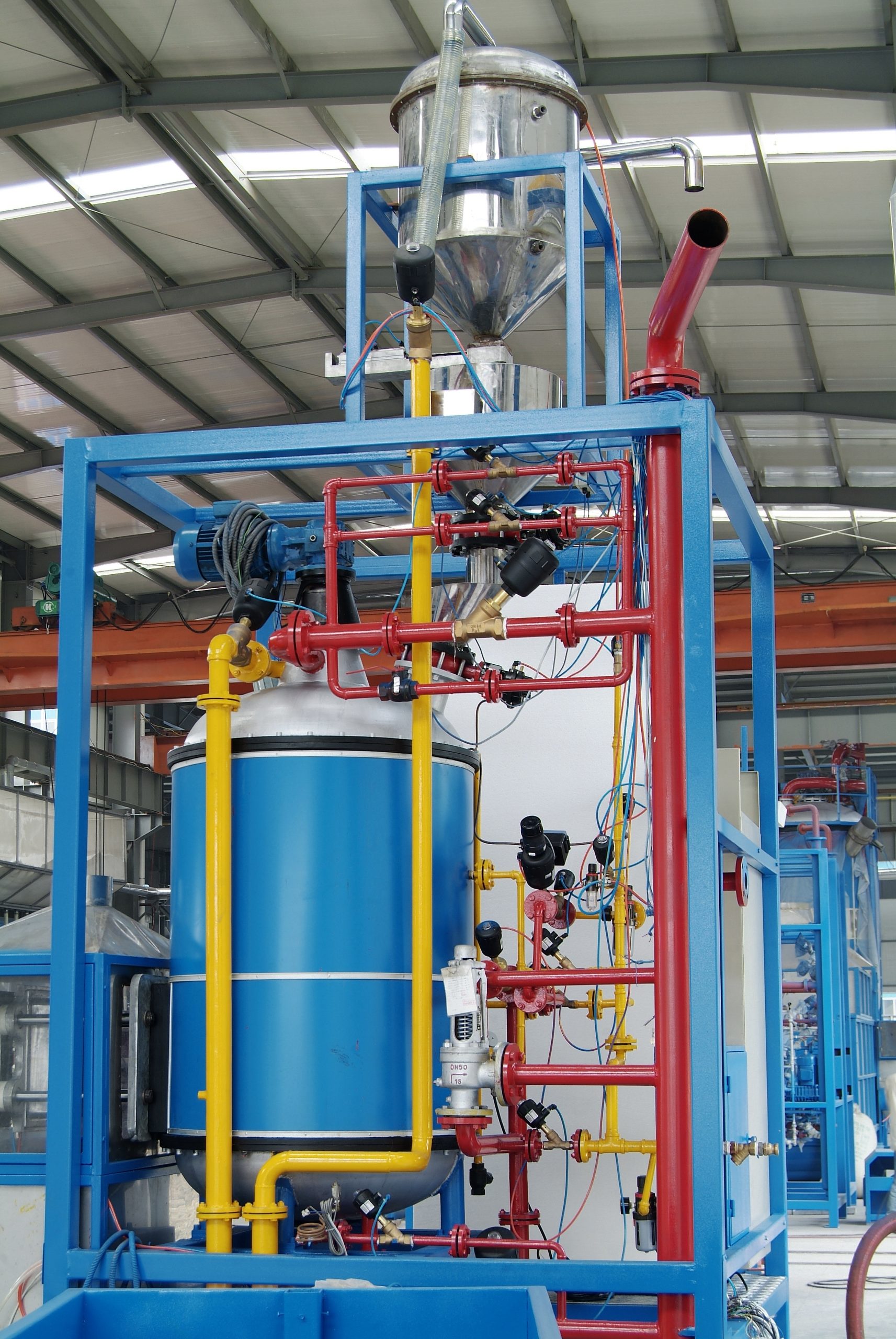 Eps factory polystyrene pre-expandable machine