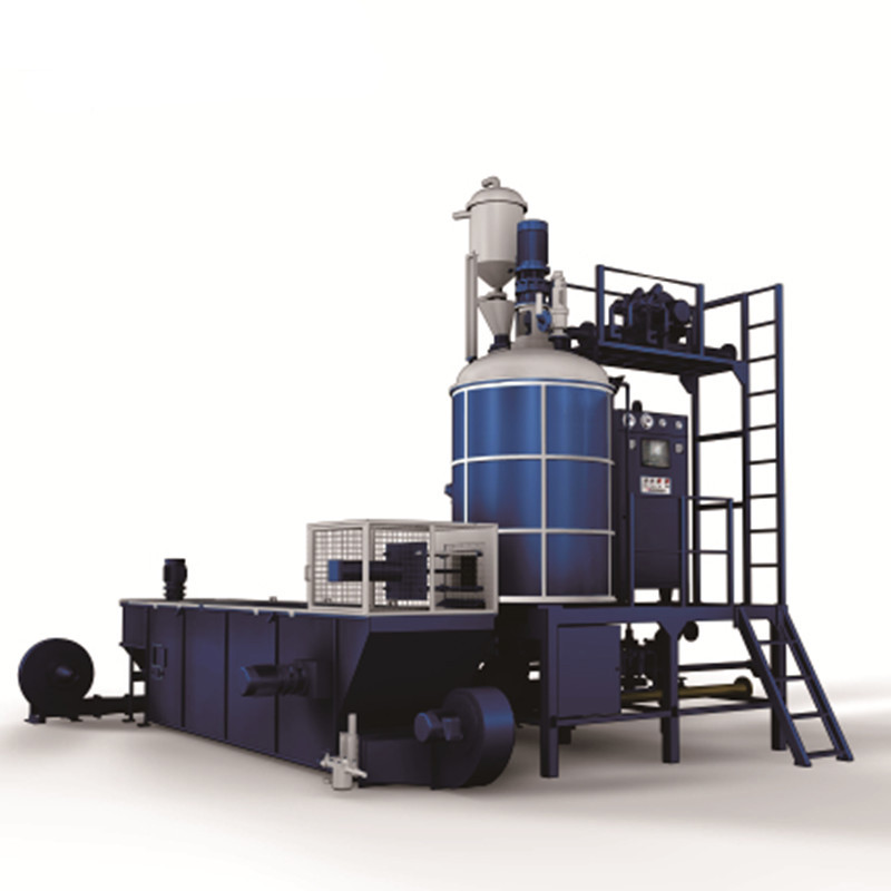 The use process of foam machinery