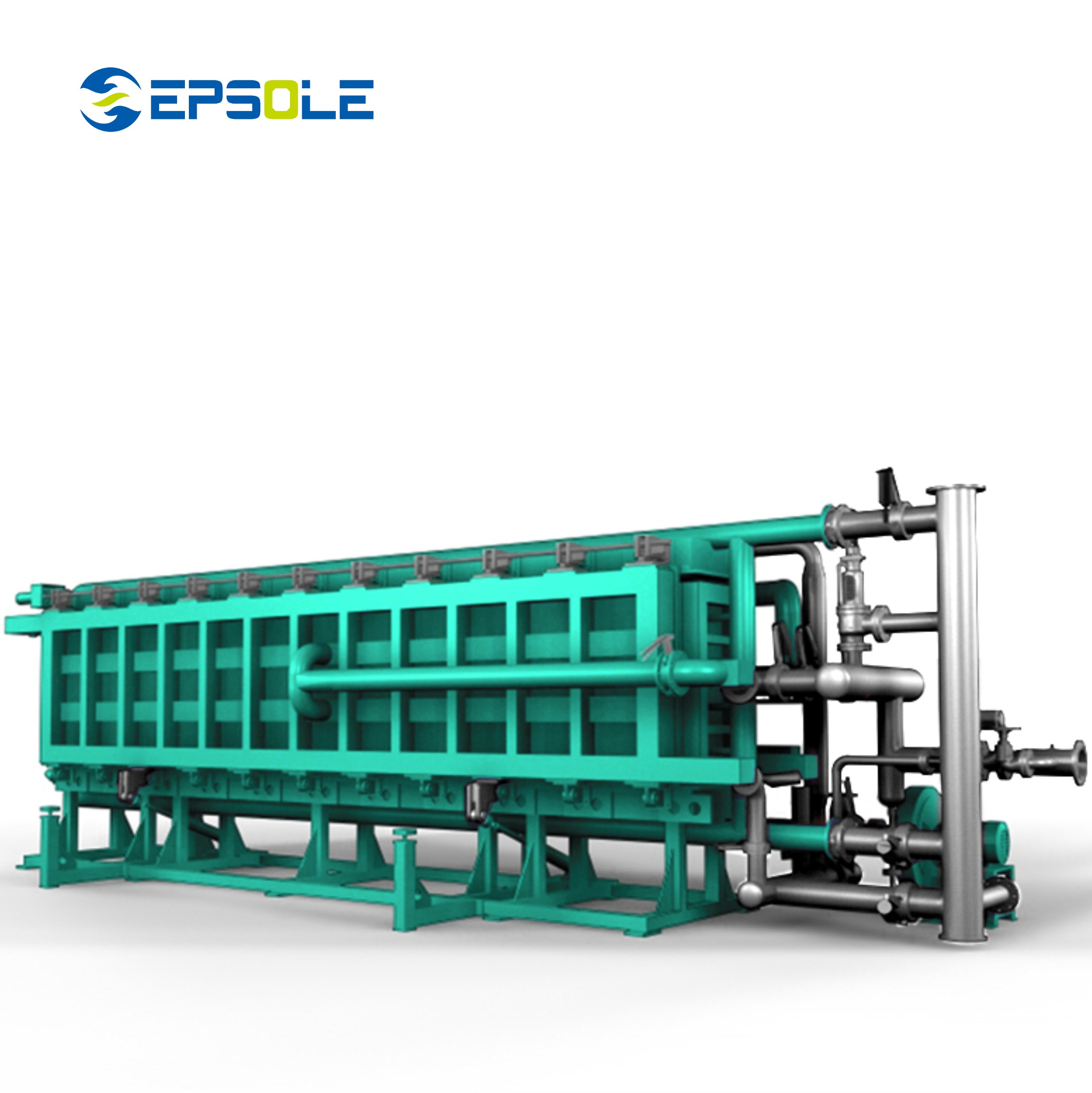 Air Cooling EPS Block Molding Machine